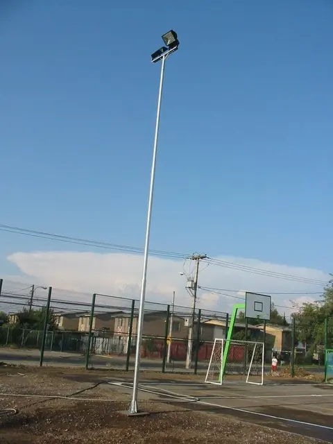 Iluminación de recinto deportivo